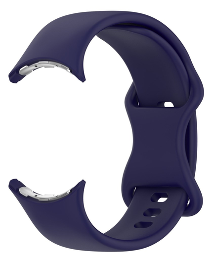 Google Pixel Watch 3 45MM Bandje - Siliconen met Gespsluiting - Blauw afbeelding 3