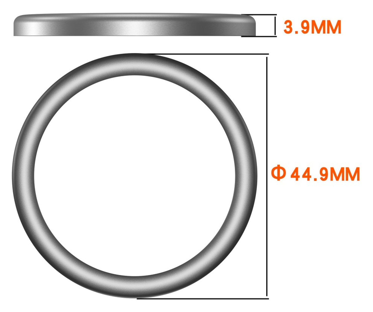 Nothing CMF Watch Pro 2 Hoesje - Bumper Case - Metaal - Grijs afbeelding 7