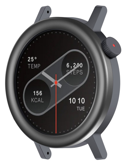 Nothing CMF Watch Pro 2 Hoesje - Bumper Case - Metaal - Grijs afbeelding 2