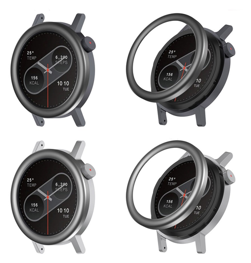 Nothing CMF Watch Pro 2 Hoesje - Bumper Case - Metaal - Grijs afbeelding 6