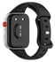Huawei Watch Fit 4 Bandje - Siliconen Gesp Sluiting - Zwart