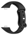 Huawei Watch Fit 4 Bandje - Siliconen Gesp Sluiting - Zwart afbeelding 3