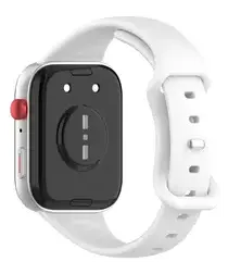 Huawei Watch Fit 4 Bandje - Siliconen Gesp Sluiting - Wit afbeelding