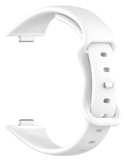 Huawei Watch Fit 4 Bandje - Siliconen Gesp Sluiting - Wit afbeelding 3
