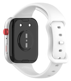 Huawei Watch Fit 4 Bandje - Siliconen Gesp Sluiting - Wit