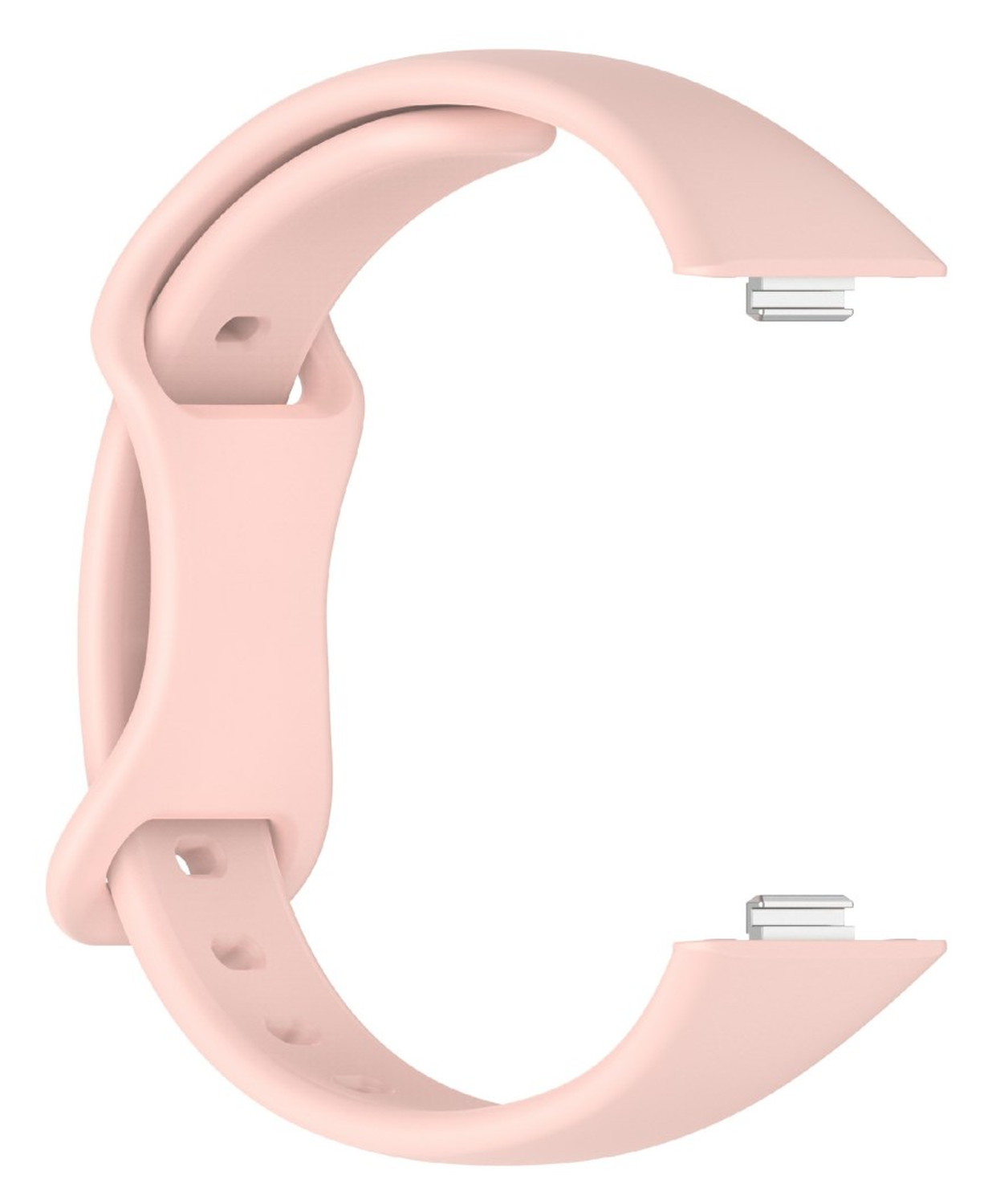 Huawei Watch Fit 4 Bandje - Siliconen Gesp Sluiting - Roze afbeelding 4