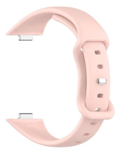 Huawei Watch Fit 4 Bandje - Siliconen Gesp Sluiting - Roze afbeelding 3