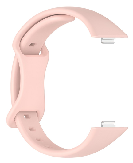 Huawei Watch Fit 4 Bandje - Siliconen Gesp Sluiting - Roze afbeelding 4