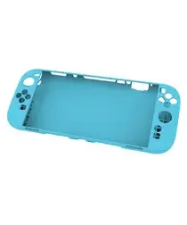 Nintendo Switch 2 Hoesje Siliconen Back Cover Case Blauw afbeelding