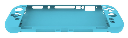 Nintendo Switch 2 Hoesje Siliconen Back Cover Case Blauw afbeelding 4