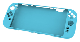 Nintendo Switch 2 Hoesje Siliconen Back Cover Case Blauw afbeelding