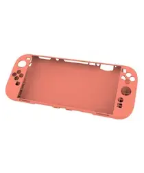 Nintendo Switch 2 Hoesje Siliconen Back Cover Case Oranje afbeelding