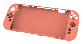 Nintendo Switch 2 Hoesje Siliconen Back Cover Case Oranje afbeelding