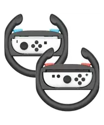 Stuurtjes voor Nintendo Switch 2 Joy-Cons - Stuurwiel Zwart (2-Pack) afbeelding