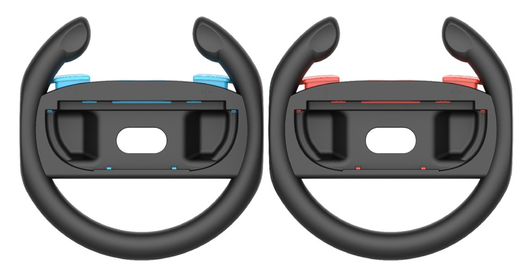 Stuurtjes voor Nintendo Switch 2 Joy-Cons - Stuurwiel Zwart (2-Pack) afbeelding 7