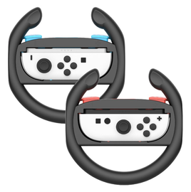 Stuurtjes voor Nintendo Switch 2 Joy-Cons - Stuurwiel Zwart (2-Pack)