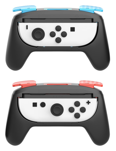 Nintendo Switch 2 Joy-Con Controller Grip 2-Pack (Rood/Blauw) afbeelding 2