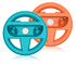 Nintendo Switch 2 Stuurtjes voor Joy-Cons - Stuurwiel Set Blauw/Oranje afbeelding 1