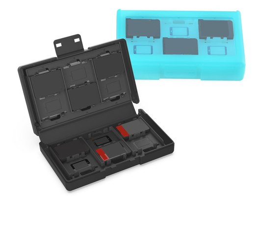 Nintendo Switch 2/Switch Game Card Case Organizer 24 Games/Geheugenkaarten Wit afbeelding 5