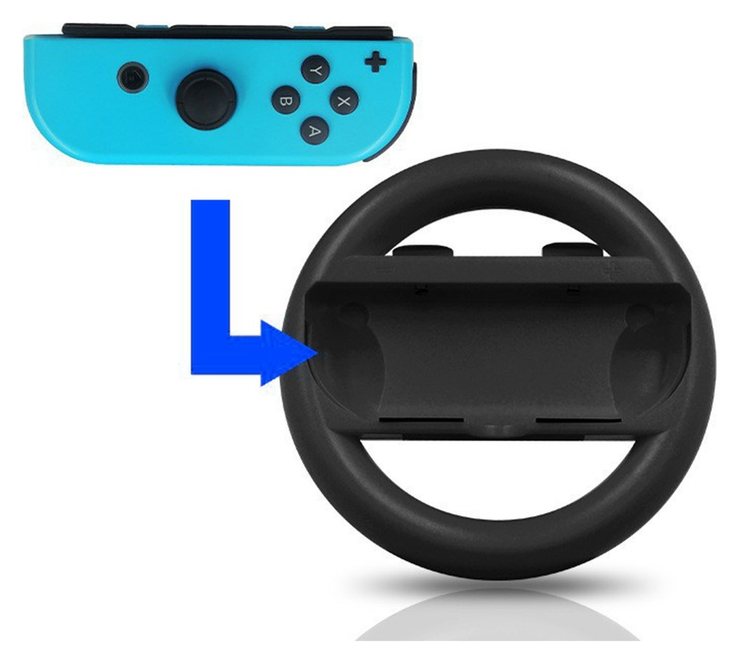 Nintendo Switch Game Accessoires Set Controller Grip, Stuurwielen & Oplaad Dock afbeelding 3