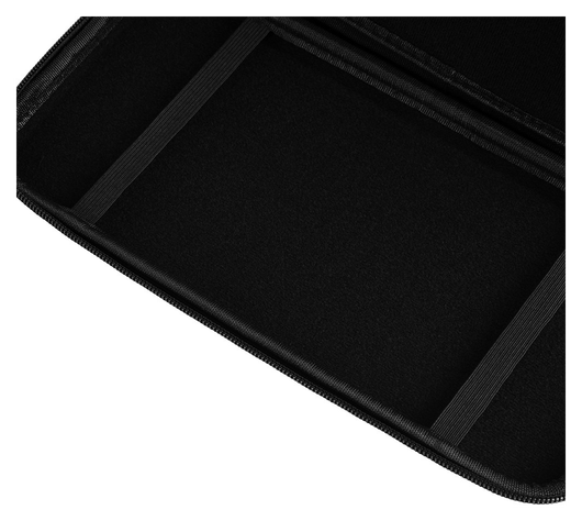 Nintendo Switch 2 Hoesje Opberghoes Carbon Fiber Travel Case Zwart afbeelding 9