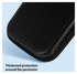 Nintendo Switch 2 Hoesje Opberghoes Carbon Fiber Travel Case Zwart afbeelding 7