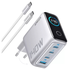 Anker Zolo (140W) USB-C Laptop Oplader GaN Snellader voor MacBook/Laptop Zilver afbeelding 1