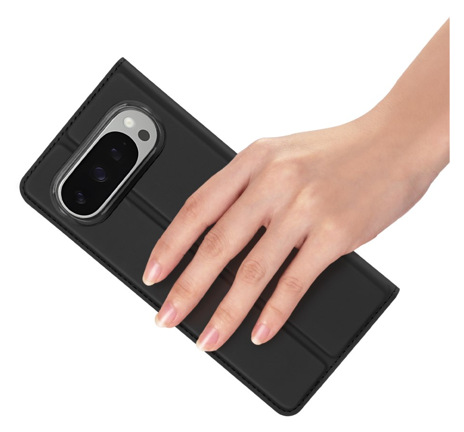 Dux Ducis Skin Pro Google Pixel 10 / 10 Pro Hoesje Portemonnee Book Case Zwart afbeelding 7