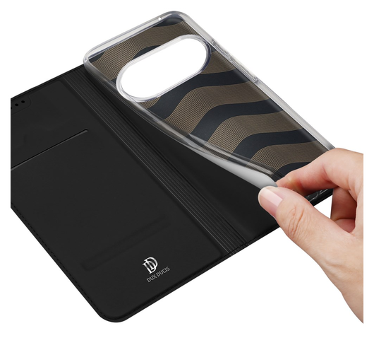 Dux Ducis Skin Pro Google Pixel 10 / 10 Pro Hoesje Portemonnee Book Case Zwart afbeelding 8