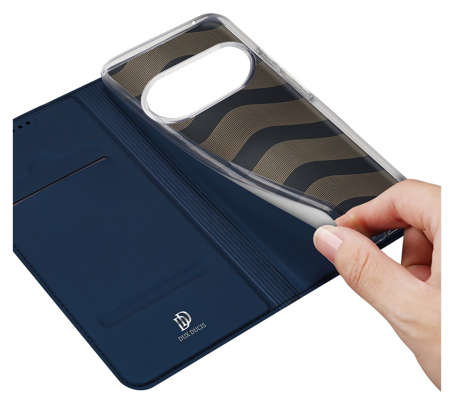 Dux Ducis Skin Pro Google Pixel 10 / 10 Pro Hoesje Portemonnee Book Case Blauw afbeelding 8