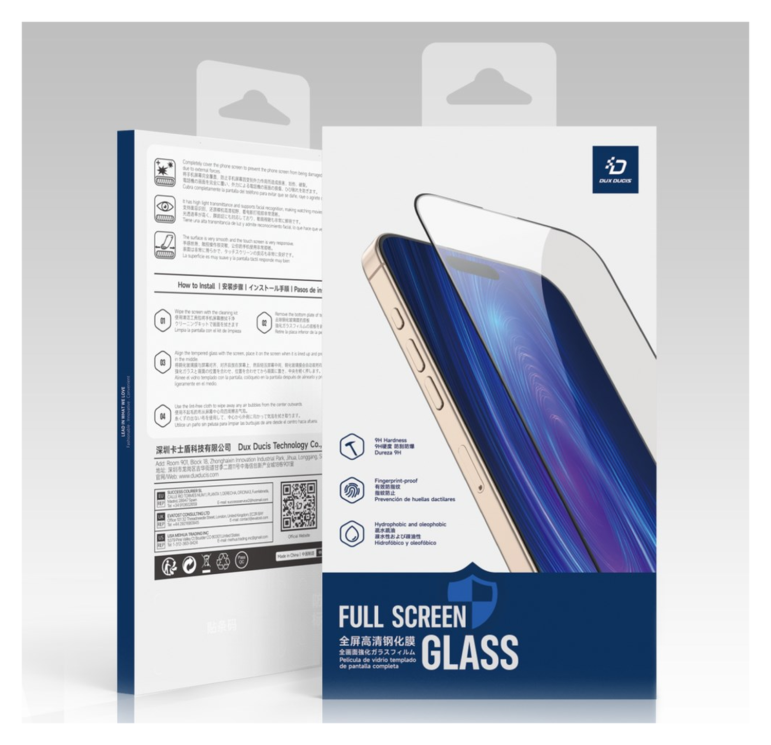 Dux Ducis Sony Xperia 1 VII Screen Protector 9H Tempered Glass afbeelding 7