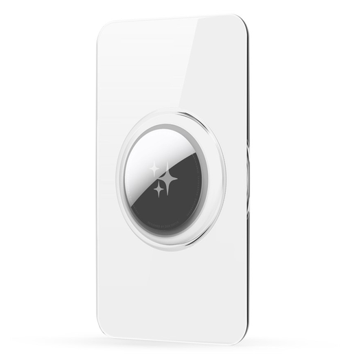 Dux Ducis AirTag Kaarthouder voor Portemonnee / Pasjeshouder Transparant 2-Pack afbeelding 2