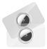 Dux Ducis AirTag Kaarthouder voor Portemonnee / Pasjeshouder Transparant 2-Pack afbeelding 1