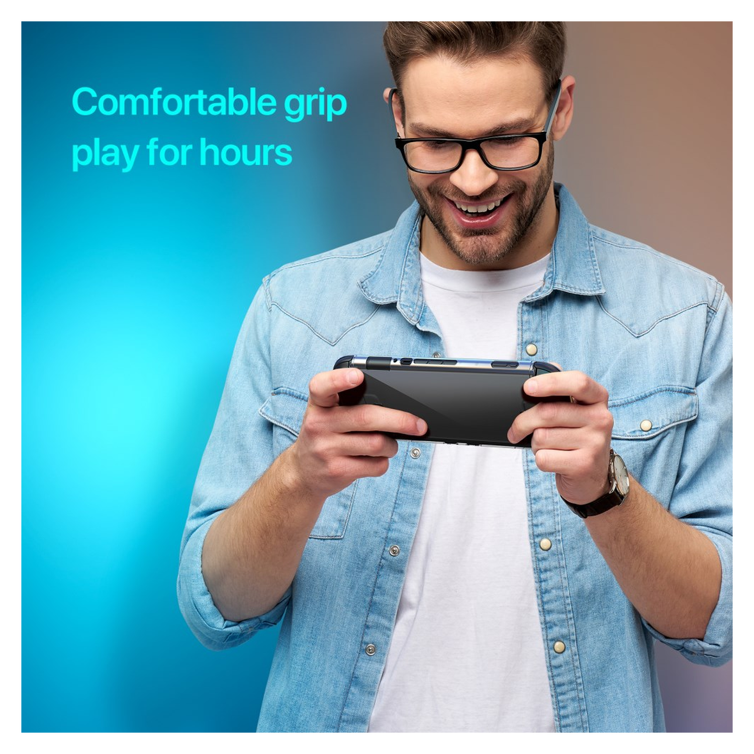 Dux Ducis Clear Case Nintendo Switch 2 Hoesje Afneembare Joy-Con Transparant afbeelding 5