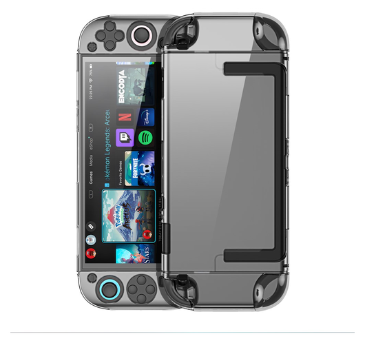 Dux Ducis Clear Case Nintendo Switch 2 Hoesje Afneembare Joy-Con Transparant afbeelding 1