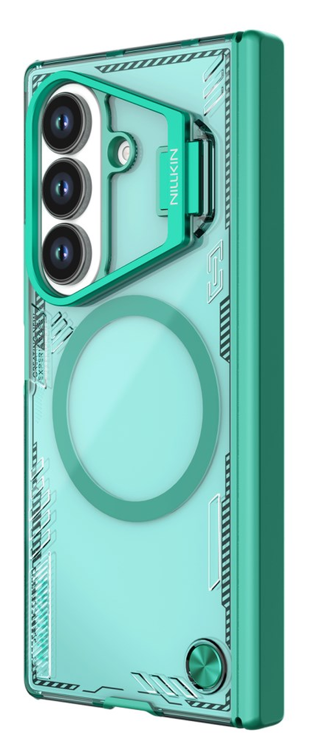 Nillkin IceBlade Prop Samsung Galaxy Z Fold 7 Hoesje MagSafe Back Cover Groen afbeelding 10