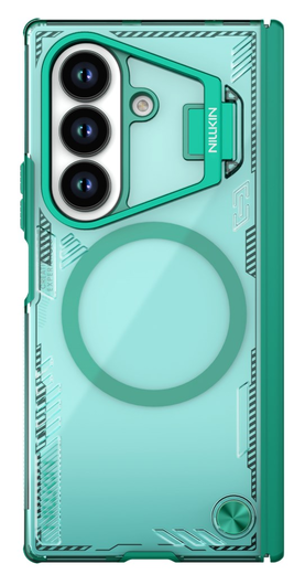 Nillkin IceBlade Prop Samsung Galaxy Z Fold 7 Hoesje MagSafe Back Cover Groen afbeelding 1