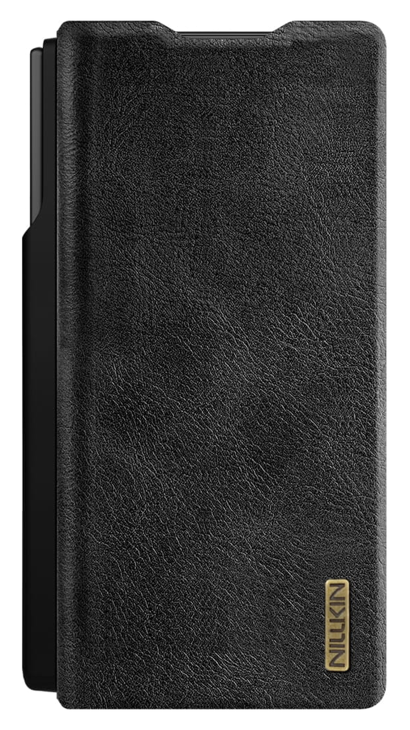 Nillkin Qin Leather Samsung Galaxy Z Fold 7 Hoesje Book Case Pen Edition Zwart afbeelding 4