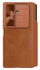 Nillkin Qin Leather Samsung Galaxy Z Fold 7 Hoesje Book Case Pen Edition Bruin afbeelding 3