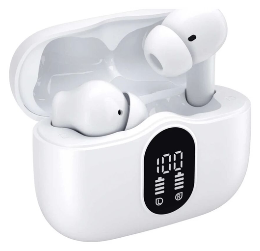 Duo Pack SBG Draadloze Oordopjes met Bluetooth Noise Cancelling Wit afbeelding 10