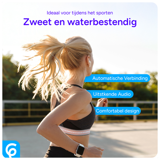 Duo Pack SBG Draadloze Oordopjes met Bluetooth Noise Cancelling Wit afbeelding 4