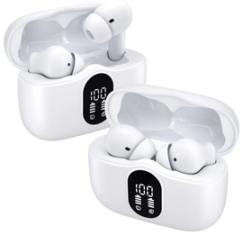 Duo Pack SBG Draadloze Oordopjes met Bluetooth Noise Cancelling Wit