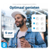 Duo Pack SBG Draadloze Oordopjes met Bluetooth Noise Cancelling Wit afbeelding 7