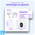 Duo Pack SBG Draadloze Oordopjes met Bluetooth Noise Cancelling Wit afbeelding 8