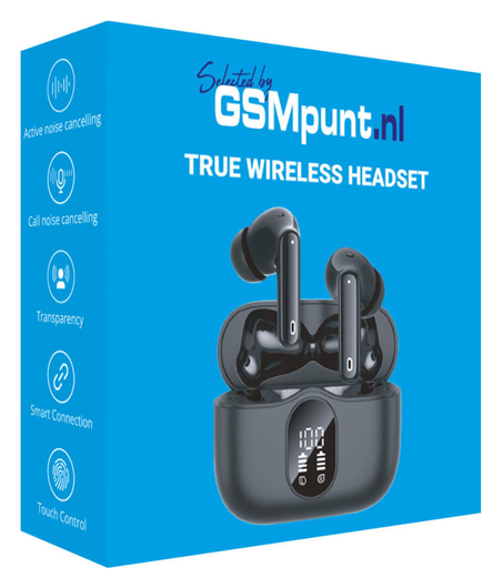Duo Pack SBG Draadloze Oordopjes met Bluetooth Noise Cancelling Zwart afbeelding 15