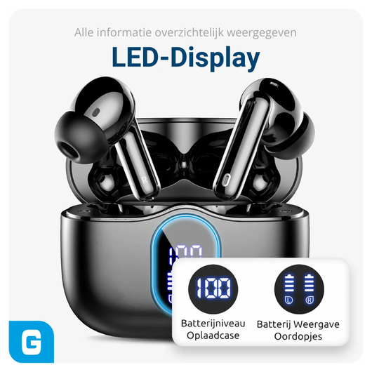 Duo Pack SBG Draadloze Oordopjes met Bluetooth Noise Cancelling Zwart afbeelding 6