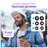 Duo Pack SBG Draadloze Oordopjes met Bluetooth Noise Cancelling Zwart afbeelding 5