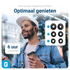 Duo Pack SBG Draadloze Oordopjes met Bluetooth Noise Cancelling Zwart afbeelding 4