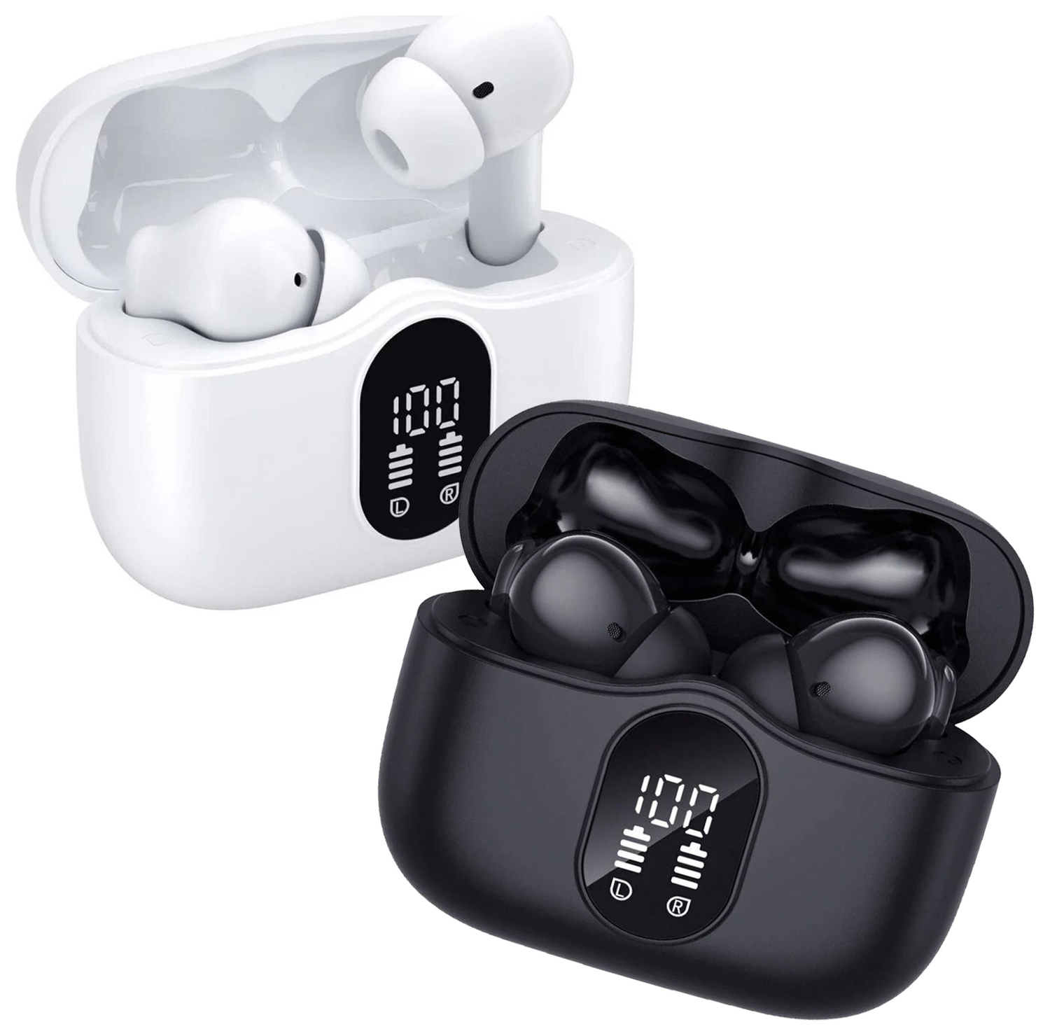 Duo Pack SBG Draadloze Oordopjes met Bluetooth Noise Cancelling afbeelding 1