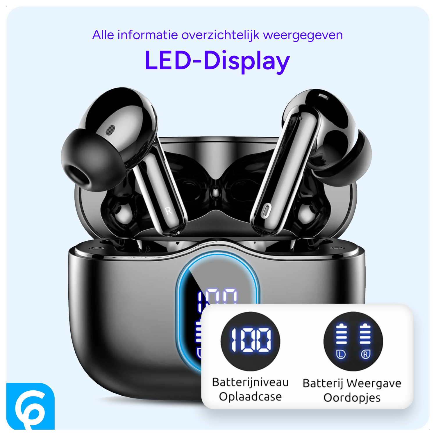 Duo Pack SBG Draadloze Oordopjes met Bluetooth Noise Cancelling afbeelding 6